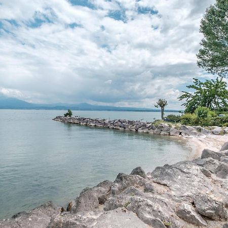 Casa Lugana 9 - Monolocale Con Piscina Fronte Lago Sirmione Exterior foto